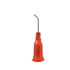 Jensen Global 24 Gauge 0.5" IT Series Tip ID .015" 45º Bend - Red - Box/50 - JG24-0.5X-45