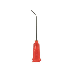 Jensen Global 24 Gauge 1.0" IT Series Tip ID .015" 45º Bend - Red - Box/50 - JG24-1.0X-45