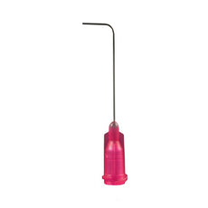 Jensen Global 25 Gauge 1.5" HP Series Tip ID .010" 90º Bend - Red - Box/50 - JG25-1.5HPX-90