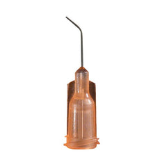 Jensen Global 26 Gauge 0.5" HP Series Tip ID .009" 45º Bend - Peach - Box/50 - JG26-0.5HPX-45