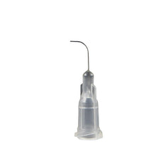 Jensen Global 27 Gauge 0.5" HP Series Tip ID .008" 90º Bend - Clear - Box/50 - JG27-0.5HPX-90