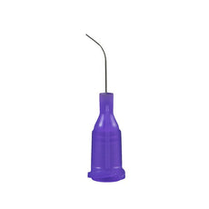 Jensen Global 30 Gauge 0.5" IT Series Tip ID .006" 45º Bend - Lavender - Box/50 - JG30-0.5X-45