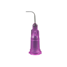 Jensen Global 30 Gauge 0.5" HP Series Tip ID .006" 90º Bend - Lavender - Box/50 - JG30-0.5HPX-90