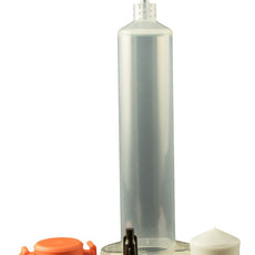 Jensen Global 30 cc Air Barrel, White PE Stopper, Cap Kit - Box/20 - JG30A-20K
