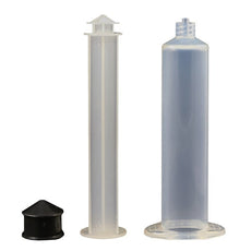 Jensen Global 30 cc Premium Clear Unassembled Manual Syringe - Box/20 - JG30M-20