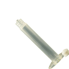 Jensen Global 3 cc Air Barrel, White PE Stopper - Box/50 - JG3A-50