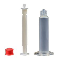 Jensen Global 5 cc Premium Clear Unassembled Manual Syringe - Box/40 - JG5M-40