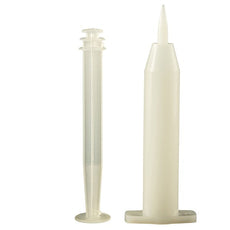 Jensen Global 6 cc Unassembled Manual Taper Tip Syringe - Bag/20 - JG6MT-20