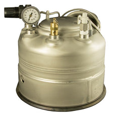 Jensen Global 5 Gallon SS Tank (304 ss) Wide Opening - Top Ported - JGD5G