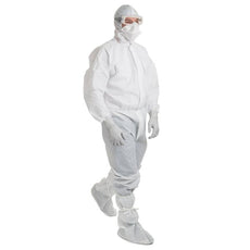 Kimberly Clark KT A6 Cleanroom Coverall w/Hood,4XL,25 - 47687