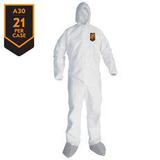 Kimberly Clark KLNGD A30 Apparel Coverall Hood/Boot 8XL - 27241