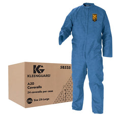 Kimberly Clark KLNGD A20 Coverall Shell Blu 2XL - 58535