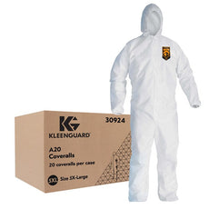 Kimberly Clark KLNGD A20 Coverall Hood Wht 5XL - 30924