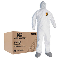 Kimberly Clark KLNGD KGA300 Coverall Hood/Boot Skid M - 48972
