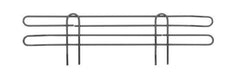 Metro L21N-4-DSG Super Erecta 4" High Stackable Ledge for Wire Shelving, Smoked Glass, 21"