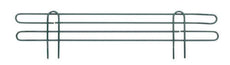 Metro L24N-4K3 Super Erecta 4" High Stackable Ledge for Wire Shelving, Metroseal Green Epoxy, 24"