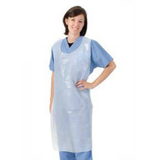 Lab Apron, Disposable Polyethylene, 28", 100/bx - APP0300-28