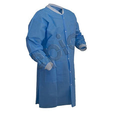Tians Lab Coat, SMS, KW, KC, 3pkt, Blue, 3xl, 30/Cs - 864795-3XL