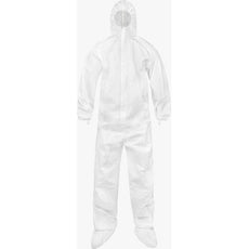 CleanMax Clean Manufactured Disposable Coveralls Sterile, with Attached Hood and Boots, 3XL, 25/CS - CTL414CS-3X