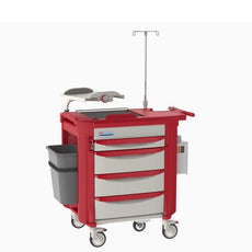 Metro LECCRP2-RD Lifeline Crash Cart, Red