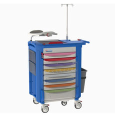 Metro LECPEDS1 Lifeline Pediatric Crash Cart, Blue
