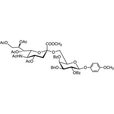 Neu5Ac[1Me,4789Ac]alpha(2-6)Gal[24Bz,3Bn]-beta-MP, 200MG - M1761-200MG