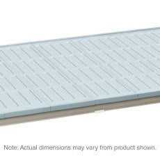 MetroMax 4 MAX4-2160F Plastic Industrial Shelf with Solid Mat, 21" x 60"