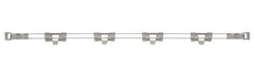 Metro MAX4-L60-2S Stackable Shelf Ledge (Back) for MetroMax 4 Industrial Plastic Shelving, 60" L x 2" H