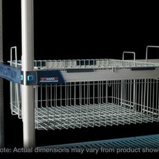 Metro MB2422XE Wire Basket for MetroMax Industrial Plastic Shelving, 24" x 22"