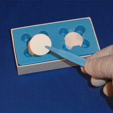 Hydrophobic PTFE membrane, NON-STERILE, 0.80 micron, 25mm diameter, pack of 100 - IWT-PTFE-080025