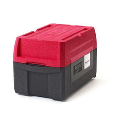Mightylite ML180XL Insulated Top-Load Food Carrier with BigBoy Multifunctional Lid, Red/Black