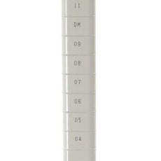 MetroMax MQ33PE Industrial Shelving Post, Epoxy Coated Steel, 33" H
