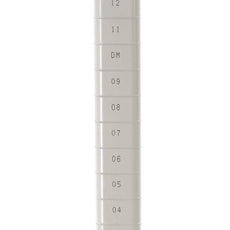 MetroMax MQ33UPE Mobile-Ready Industrial Shelving Post, Epoxy Coated Steel, 33" H
