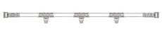 Metro MQL54-2S Stackable Shelf Ledge (Back) for MetroMax Q Industrial Plastic Shelving, 54" L x 2" H