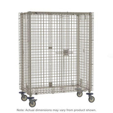 Metro MQSEC53VE MetroMax Mobile Security Shelving Unit, 27.8125" x 40.75" x 67.8125"