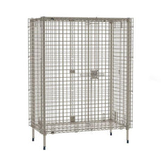 Metro MQSEC55E MetroMax Stationary Security Shelving Unit, 26.9375" x 50.875" x 66.1875"
