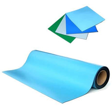 Transforming Technologies 24" x 50' x .080", Gray, Rubber Table Mat, Roll - MT4524GY