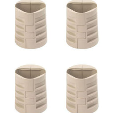 Metro MTLA Tri-Lobal Adapter for MetroMax Polymer or Steel Posts, Bag of 4