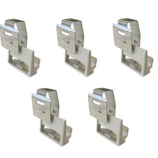 Metro MXCNR5 Five-Shelf Corner Add-On "S" Hook Kit for MetroMax i Industrial Plastic Shelving