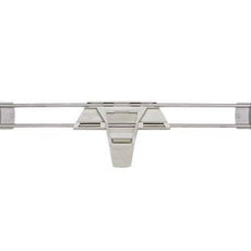 Metro MXL24-2S Stackable Shelf Ledge (Back) for MetroMax i Industrial Plastic Shelving, 24" L x 2" H