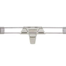 Metro MXLS24-2S Stackable Shelf Ledge (Side) for MetroMax i Industrial Plastic Shelving, 24" L x 2" H