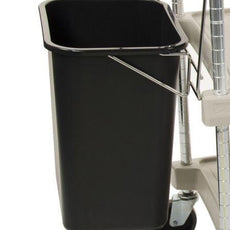 Metro MYWB1 myCart Series Wastebasket and Holder for MY1627