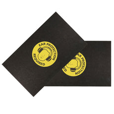 Pig Safety Message Mat, Black 2-36inx5ft Roll - GRPWS3509-BK