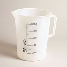 Beakers W/Handle, Printed Grad, Pp,100ml - P50802