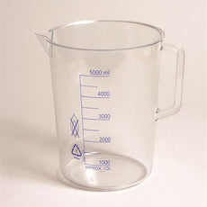 Beakers W/Handle, Print Grad, Pmp,1000ml - P50905