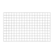 Metro PBA-GPC SmartWall Wire Grid, Chrome, 33" x 54"