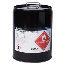 Ethanol 190 Prf, 5 Gl Mtl Pail - 111000190PL05M