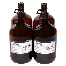 Acetone, World/GMP, 4x4 Liter - 329WORLDCS4L