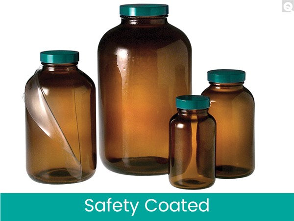 Safety Coated Glass Bottles