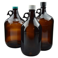 Qorpak Amber Glass Jugs 6/Case - GLC-04890
